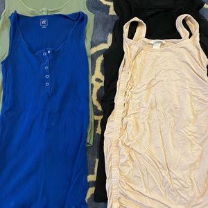 Maternity Tanks - GAP and H&M